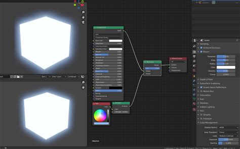 blender how to use the emission chanel|blender light emission strength.